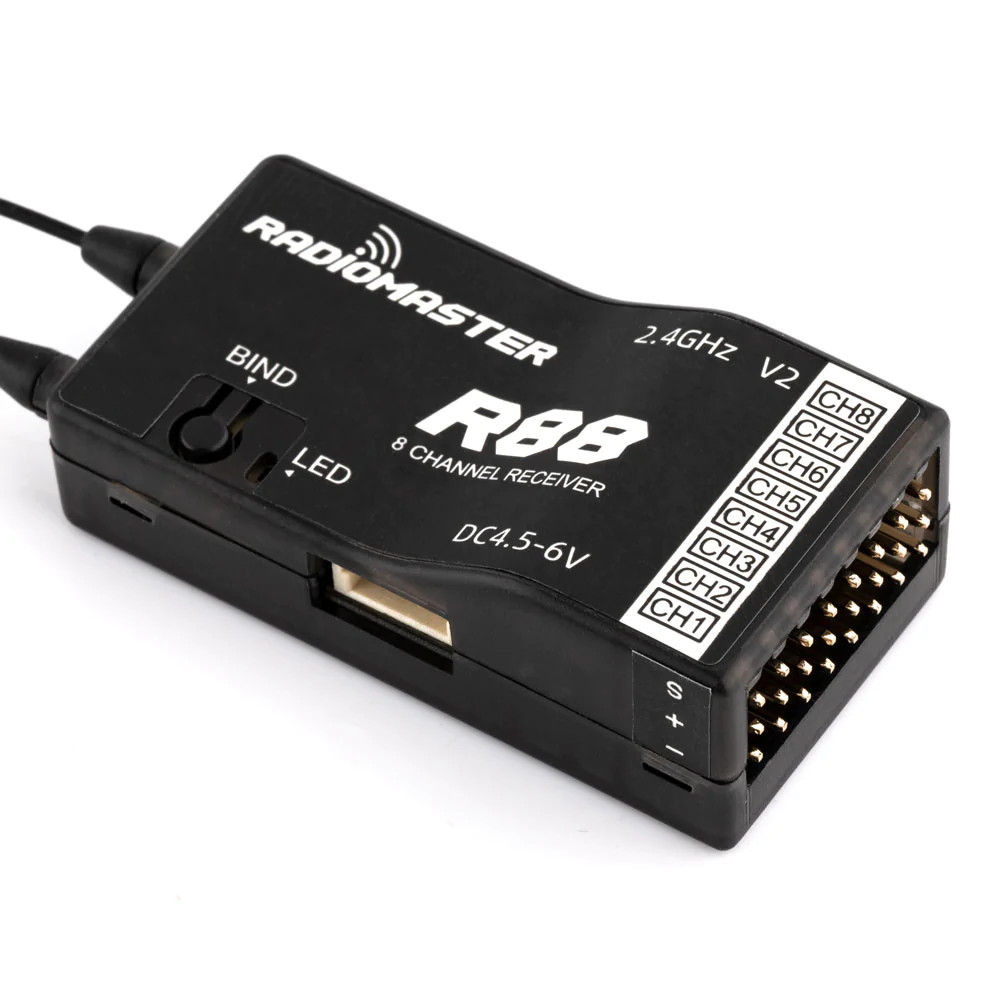 RadioMaster R88 Receiver V.2 | RC Plane Electronics | Flite Test
