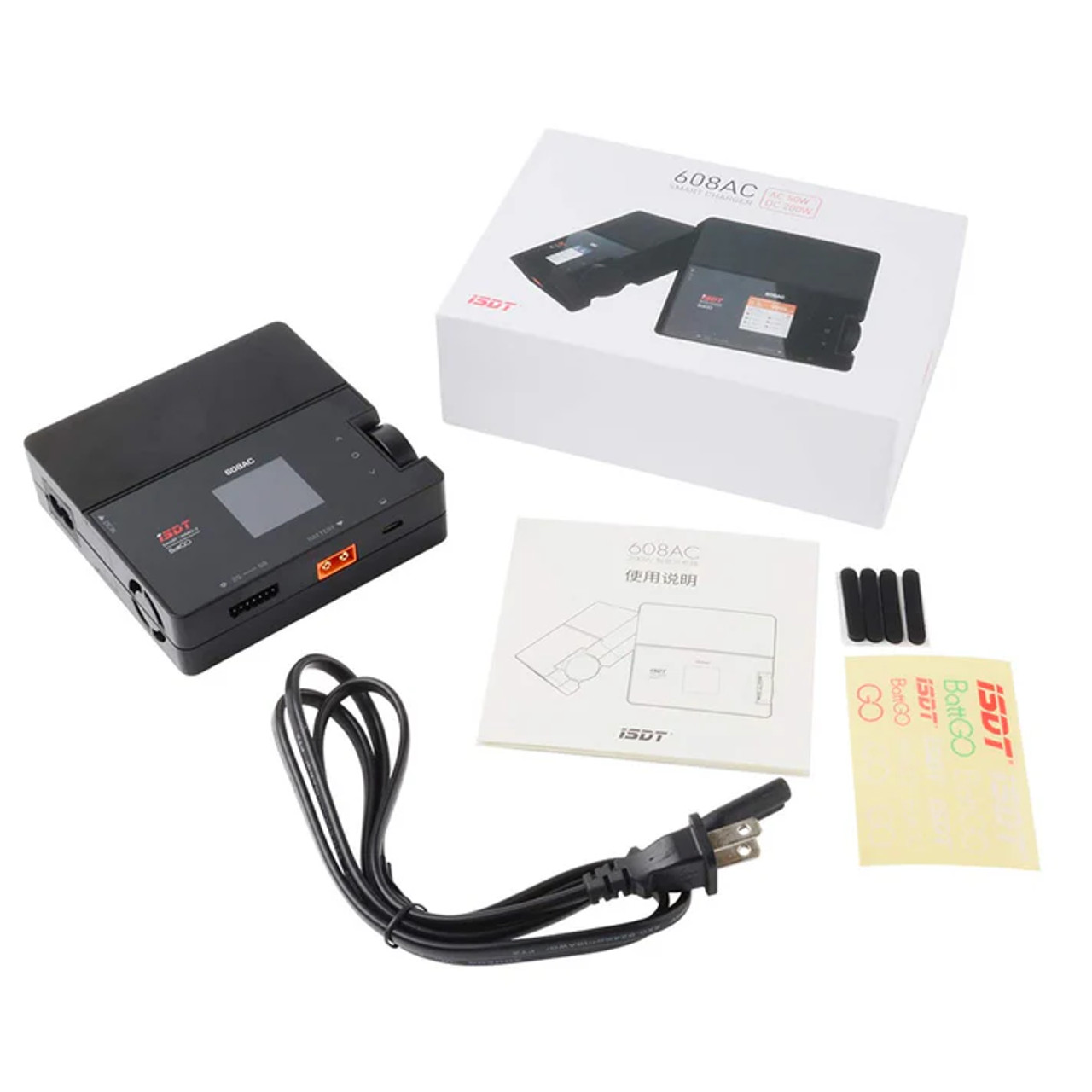 ISDT 608AC スマートチャージャー Amazon.com: ISDT Lipo Battery Balance Charger 608AC - 8A