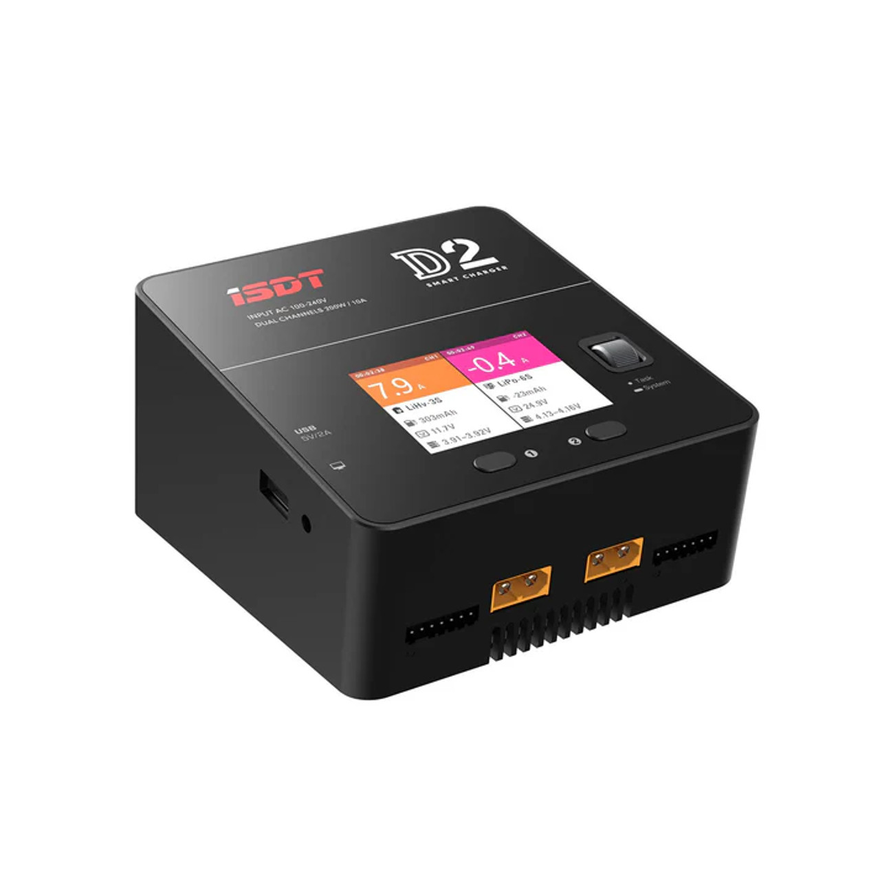 ISDT P30 SMART CHARGER 2チャネル Amazon.com: ISDT P30 1000WX2 30AX2 Power Dual Channel