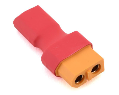 HobbyFlip XT60 Male to Four XT60 Female Power Distribution Lead XT-60  Adapter Compatible with RC Aircraft 