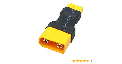 Nuofany XT60i Auf 4,0 Mm Bananenstecker Ladekabel – 1 M, 12AWG, Für RC-Modelle