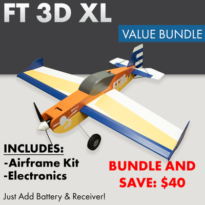 FT 3D XL MKR2 Value Bundle | XL Series | RC Planes | Flite Test