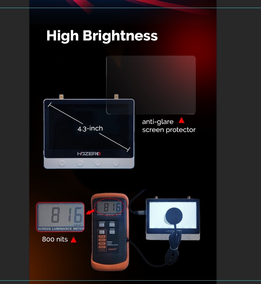 HDZero Monitor – Tiny Whoop