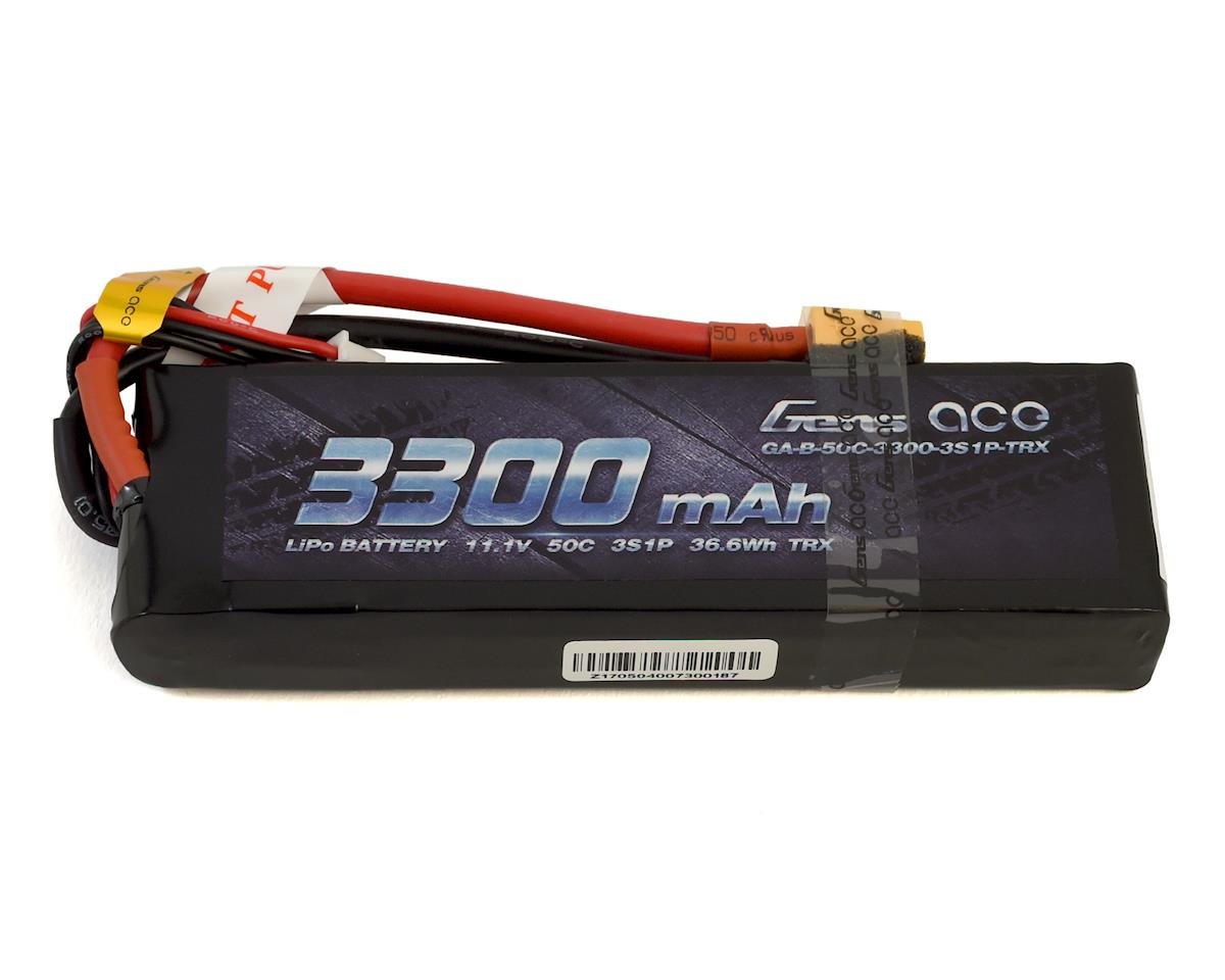 Gens Ace 3300mAh 11.1V 50C 3S1P Lipo Battery Pack With XT60