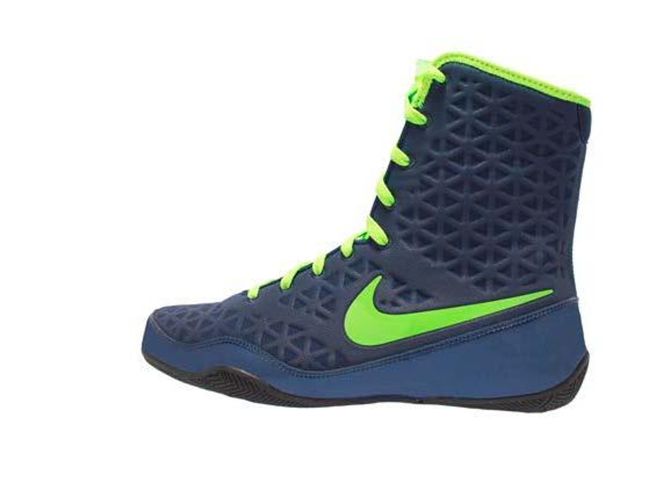 navy green nike shoes