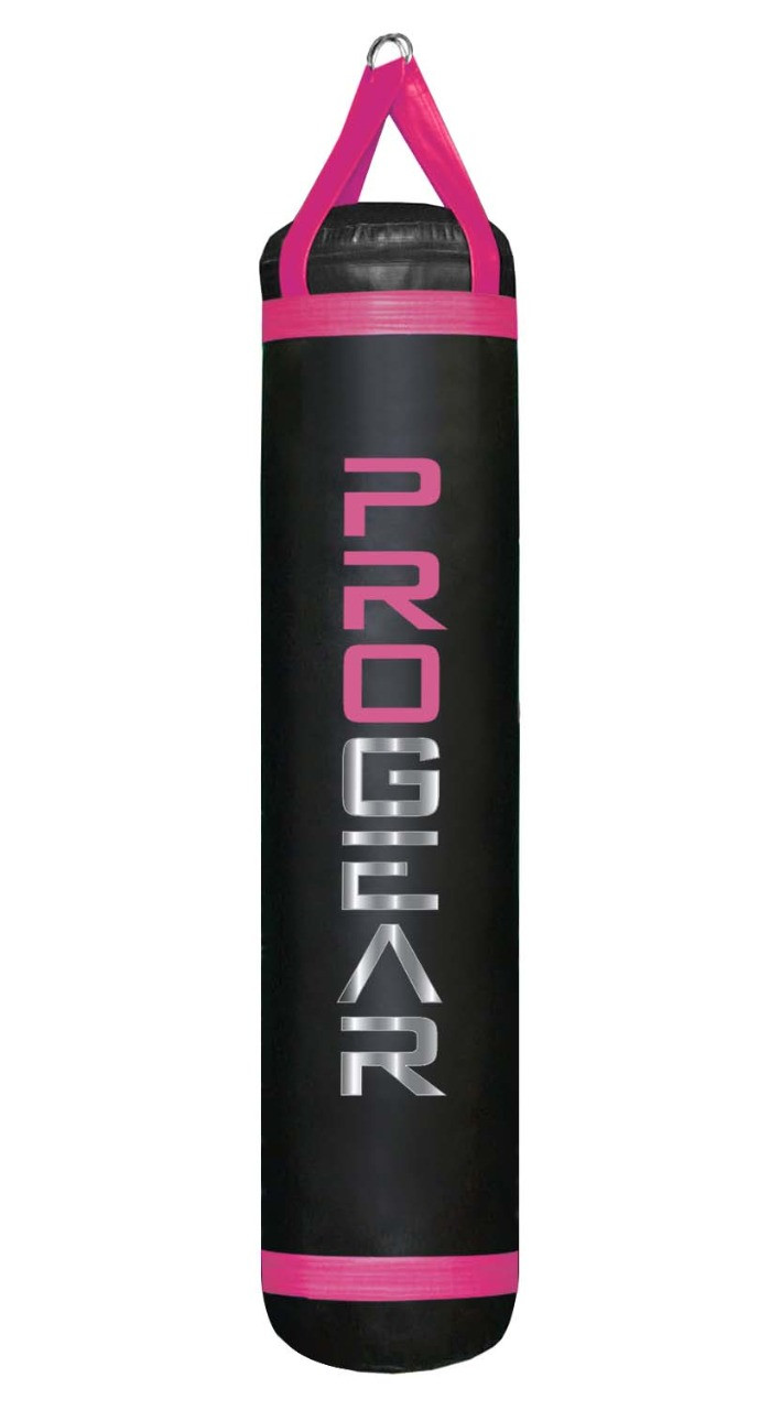 PROGEAR 6FT 150LB MMA MUAY THAI HEAVY PUNCHING BAG FILLED MADE IN USA(PINK) PROGEAR