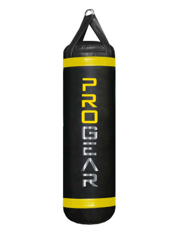 PROGEAR 4FT 80LB MMA MUAY THAI HEAVY PUNCHING BAG MADE IN USA(YELLOW)