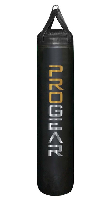 PROGEAR 6FT 150LB MMA MUAY THAI HEAVY PUNCHING BAG FILLED MADE IN USA(BLACK)