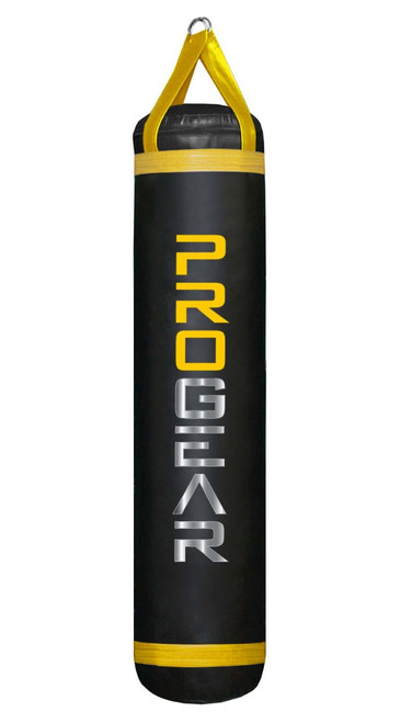 PROGEAR 6FT 150LB MMA MUAY THAI HEAVY PUNCHING BAG FILLED MADE IN USA(YELLOW)