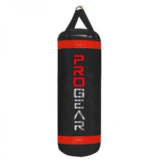 PROGEAR 4FT XL 150LB MMA BOXING MUAY THAI HEAVY PUNCHING BAG MADE IN USA FILLED(RED)
