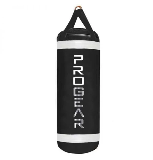 Progear 150LB 4FT XXL Heavy Boxing Punching Bag Black / White Made in USA