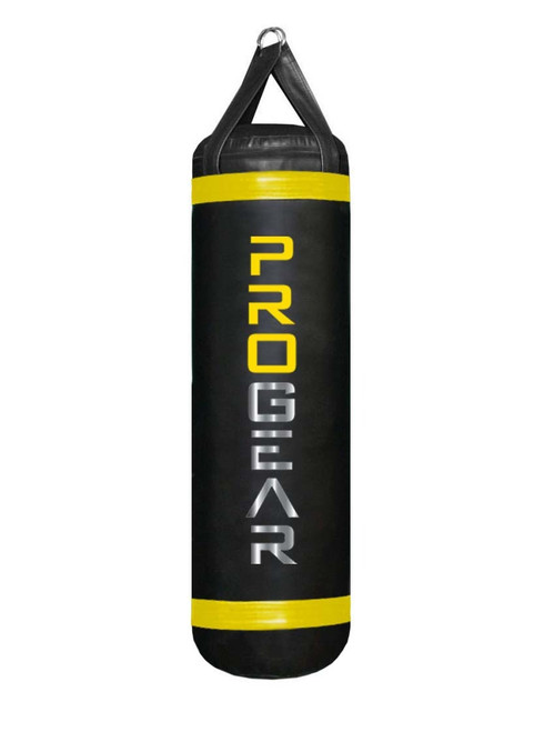 PROGEAR 4FT 80LB MMA MUAY THAI HEAVY PUNCHING BAG MADE IN USA(YELLOW)