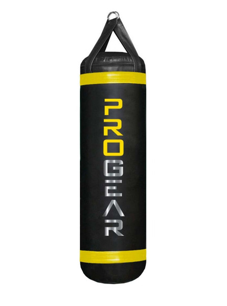 PROGEAR 4FT 80LB MMA MUAY THAI HEAVY PUNCHING BAG MADE IN USA(YELLOW)