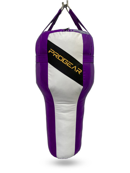 Progear Heavy Angle Punching Bag Filled(PURPLE-WHITE)
