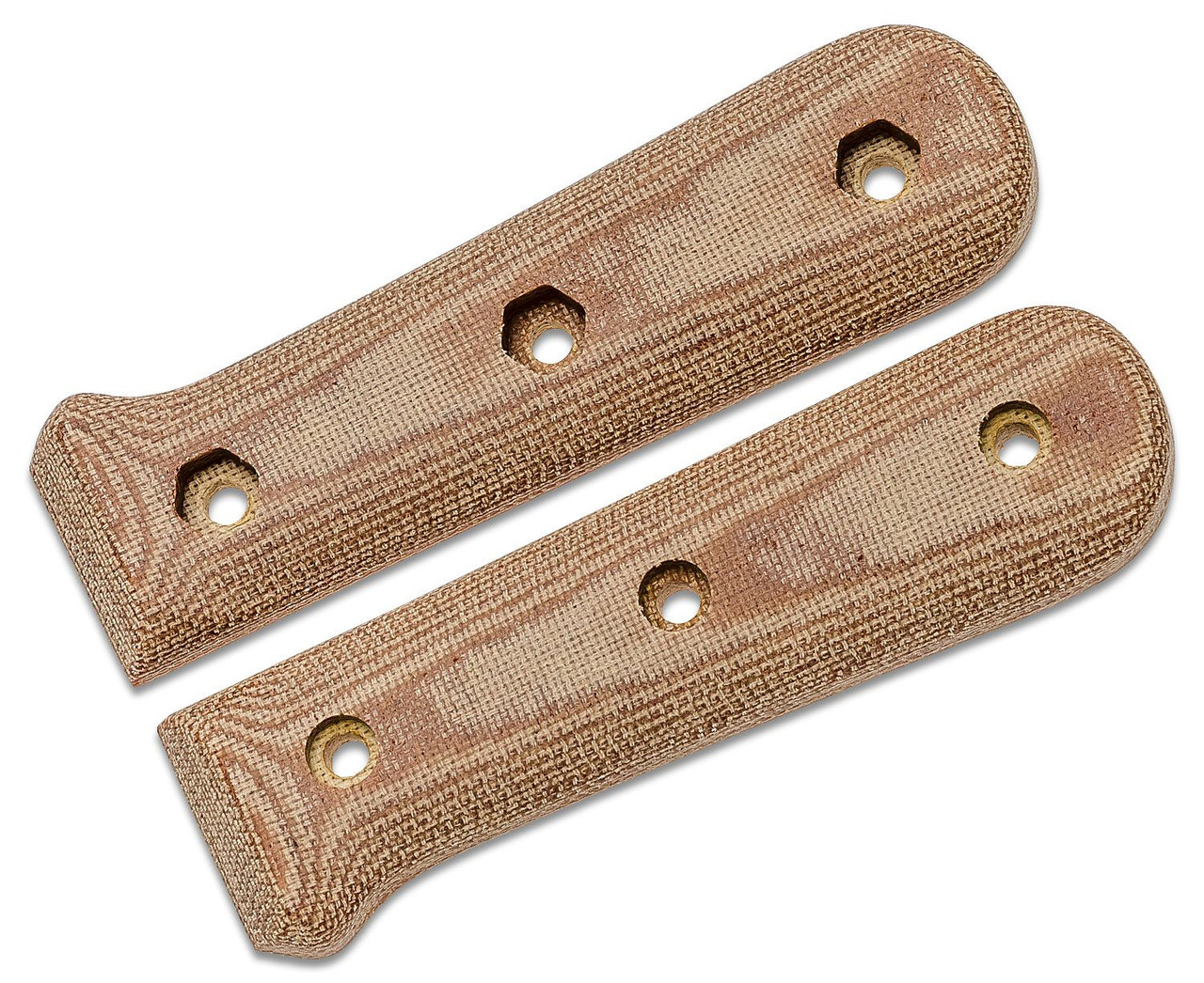 Becker Tan Micarta Handle Set for BK62