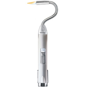 Flexible Neck Utility Lighter Silver