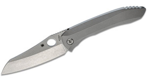 Rassenti Paysan Stonewashed Blade Titanium Handle