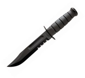 Fighting/Utility Serrated w/ Sheath