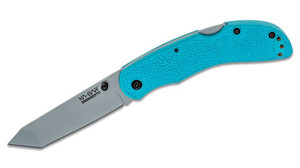 USSF Corser Folding Knife Textured Blue GFN-PA66 Handles