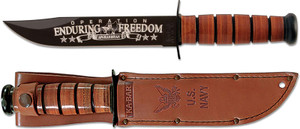 US Navy OEF Afghanistan Commemorative Knife