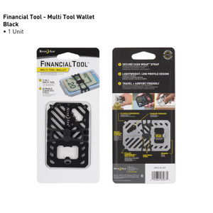 Financial Tool Multi Tool Wallet - Black
