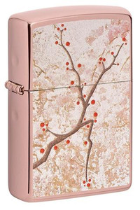 Cherry Blossom Pink Matte Zippo