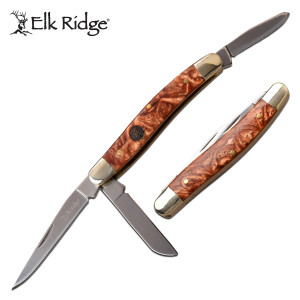 Elk Ridge 3- Blade Stockman