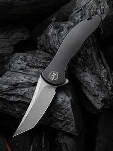 Mini Synergy Folding Knife with Black Integral Titanium Handle 2012B