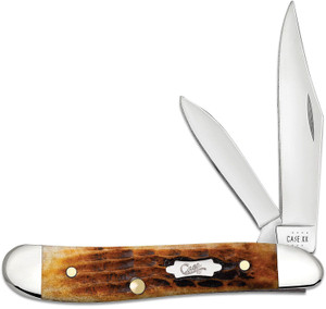 Antique Rogers Corn Cob Jigged Bone Peanut Folding Knife 52828