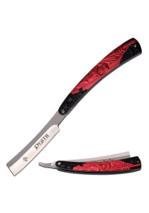 DARK SIDE BLADES RAZOR BLADE KNIFE RED/BLACK DS-016RD