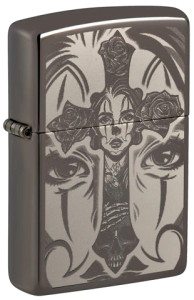 Skull Cross Design Zippo