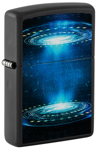 UFO Flame Design Zippo Lighter 48514