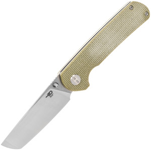 Sledgehammer Tan Micarta Folding Knife BG31D