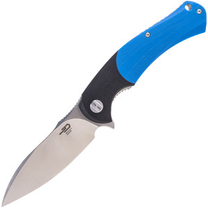 Penguin Black/ Blue G10 Folding Knife BG32B