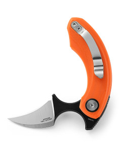 Strelit Orange G10 Folding Knife BG52C-2