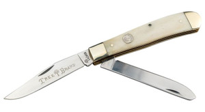 White Bone Trapper Knife 110826