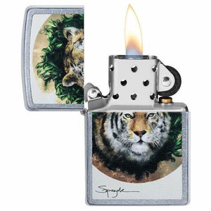 Tiger Spazuk Zippo Lighter 49090