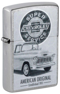 Chevrolet Vintage Advertisement Street Chrome Zippo 48757