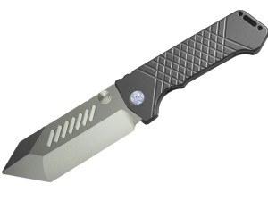 Alpha Beast Prime Grenade Gray Folding Knife PMP Knives