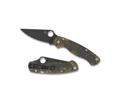 Paramilitary 2 Camo G-10 Black Blade