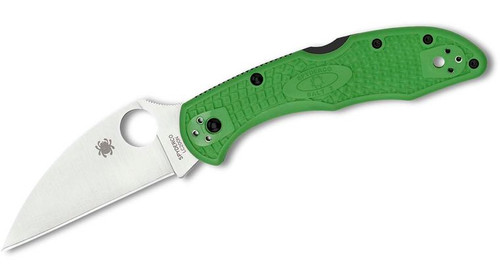 Salt 2 Lightweight Green Wharncliffe Blade