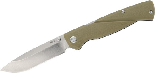 Kova Folding Knife OD Green GRN Glass-Reinforced Nylon Handles