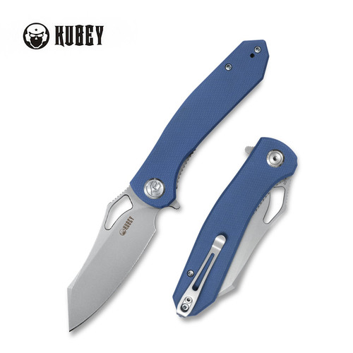 Drake G10 Handle D2 Blade Folding Knife EDC Blue KU310E