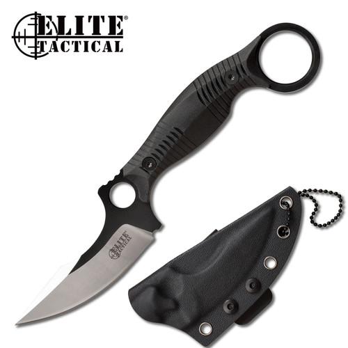 Rout Elite Tactical Fixed Blade w/ Sheath
