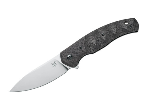 Ziggy Carbon Fiber Satin Folding Blade 01FX835