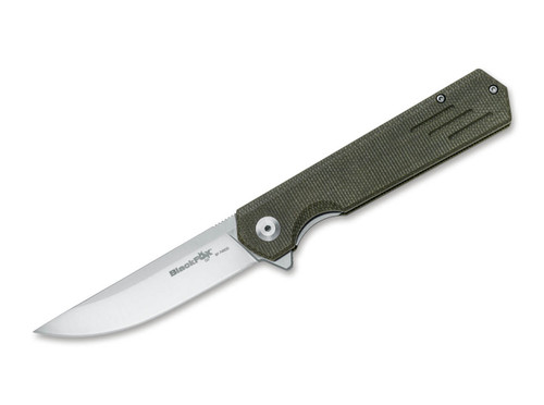 Revolver Micarta Green Folding Knife 01FX889