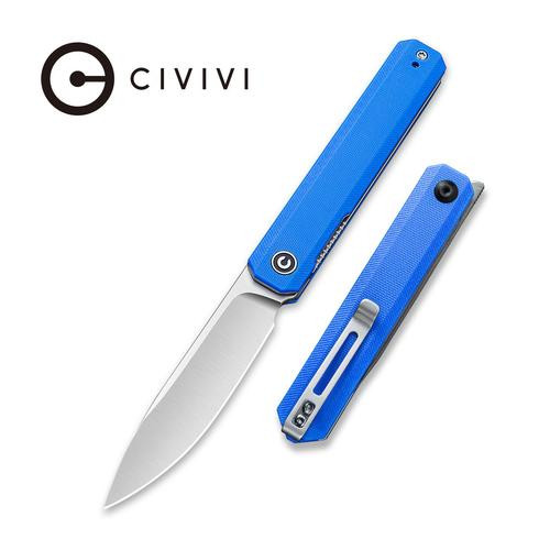 Exarch Folding Knife with Blue G10 Handle C2003B