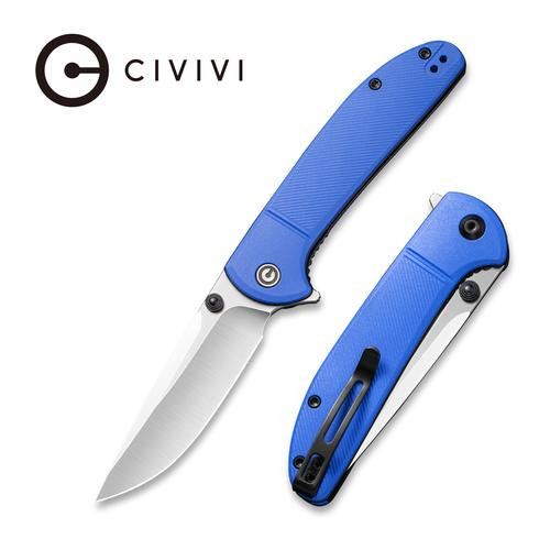 Badlands Vagabond Flipper Knife with Blue Fiber-glass Reinforced Nylon Handle C2019C