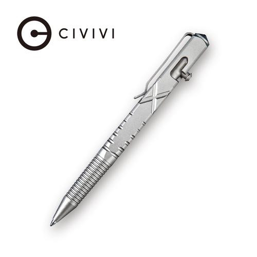 C-Quill Aluminum Material Pen Gray Hard Anodized CP-01A