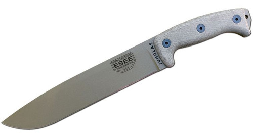 Junglas Machete with Dark Earth Blade and Micarta Handles, Kydex Sheath JUNGLAS-DE-E